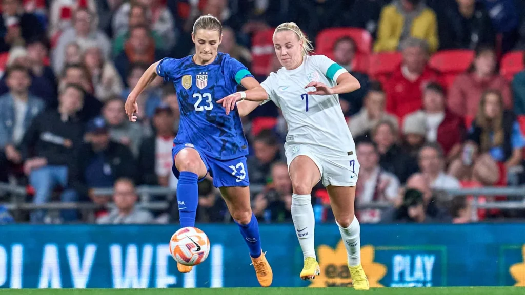 Exciting Matchup at Wembley: USWNT Star Says Goodbye as England's New Talents Debut