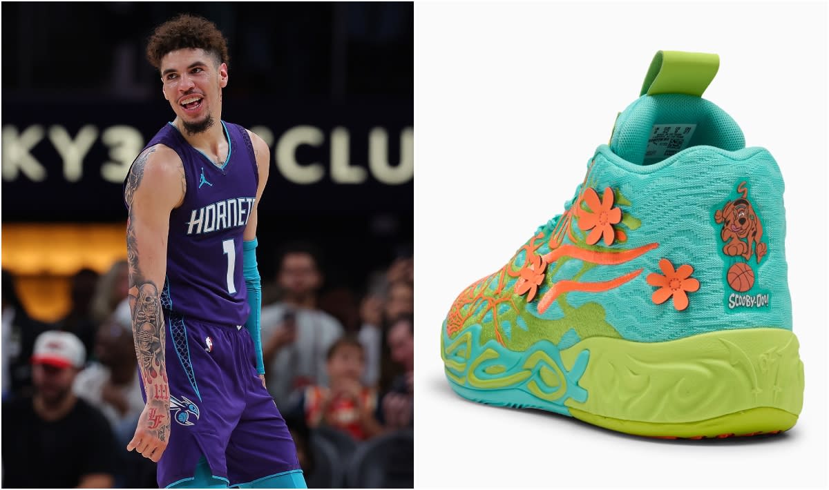 LaMelo Ball Unveils New Scooby-Doo Inspired Sneakers: A Colorful Blast from the Past with Puma