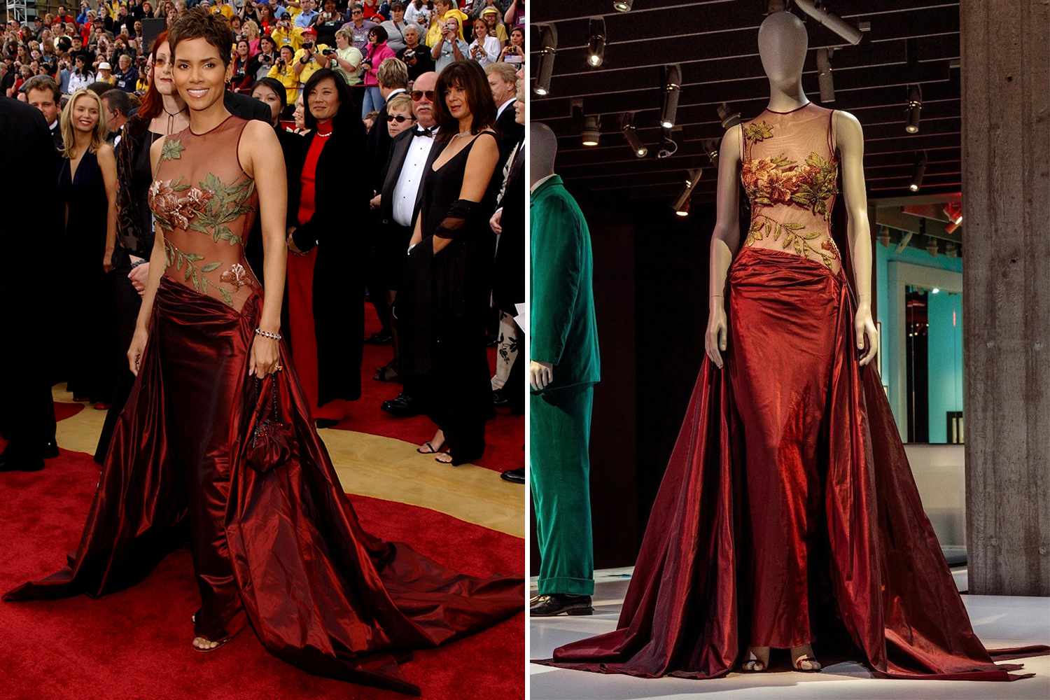 Why Halle Berry’s Legendary 2002 Oscars Dress Just Stunned Audiences Again on the Runway in Saudi Arabia