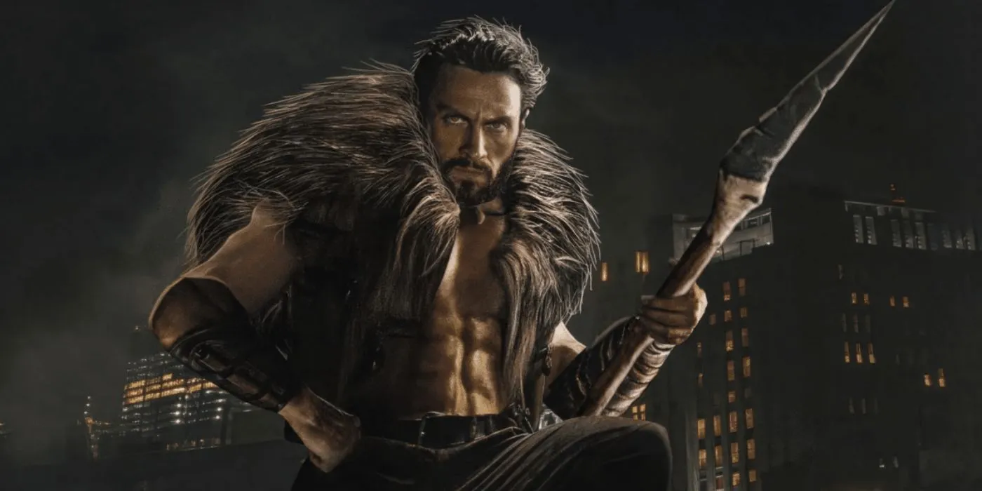 Why Sony's New Movie 'Kraven the Hunter' Chooses R-Rated Action Over PG-13 – Aaron Taylor-Johnson Explains