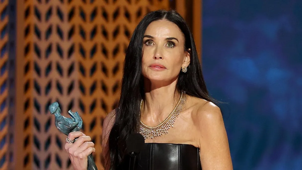 Demi Moore Shares Secrets to Lasting Success in Hollywood at SAG Awards