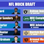 NFL Draft, 2025 Draft, Travis Hunter, Cam Ward, Abdul Carter, NFL Mock, NFL Prospects